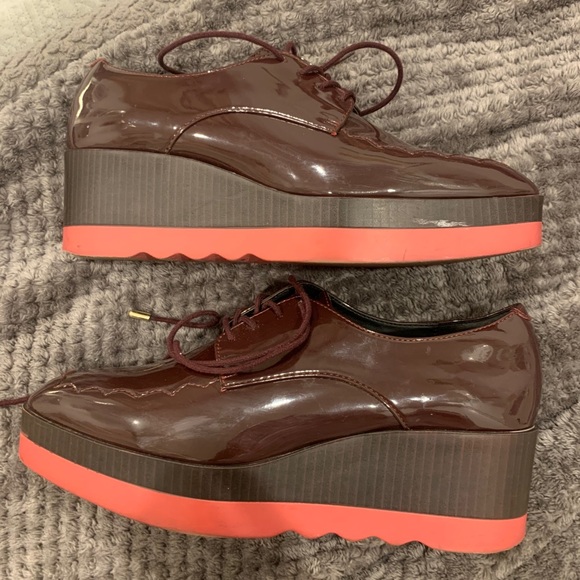 Zara Platform Oxfords
